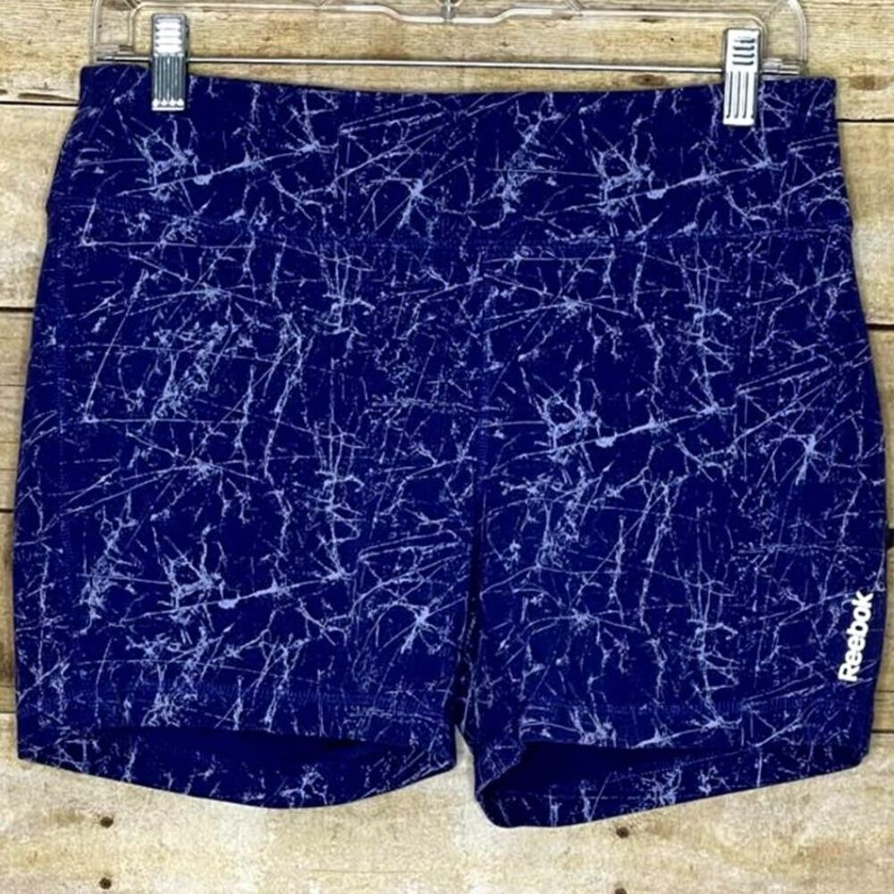 REEBOK WIDE WAIST GYM ATHLETIC ACTIVEWEAR RUNNING WEIGHTLIFTING SHORTS LARGE